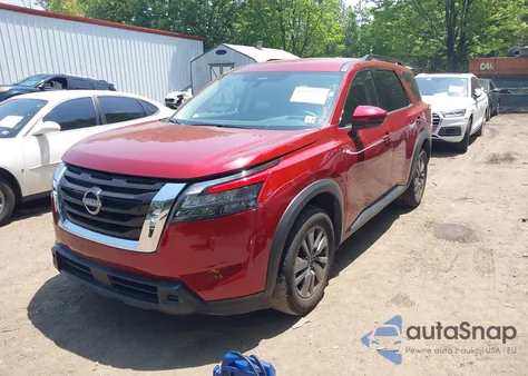 2024 Nissan Pathfinder Sv 4Wd из США, поврежденный, VIN 5N1DR3BC0RC281742